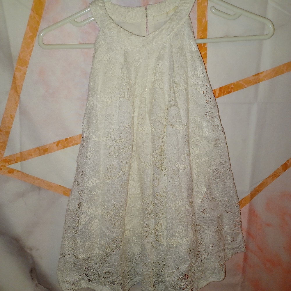 White Lace Blouse Size Large